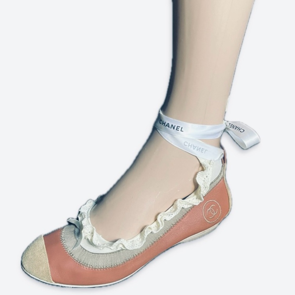 CHANEL Ballet Flats, Authentic, VTG